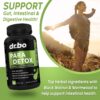 etiqueta DR. BO suplemento detox intestinal 18 ingredientes