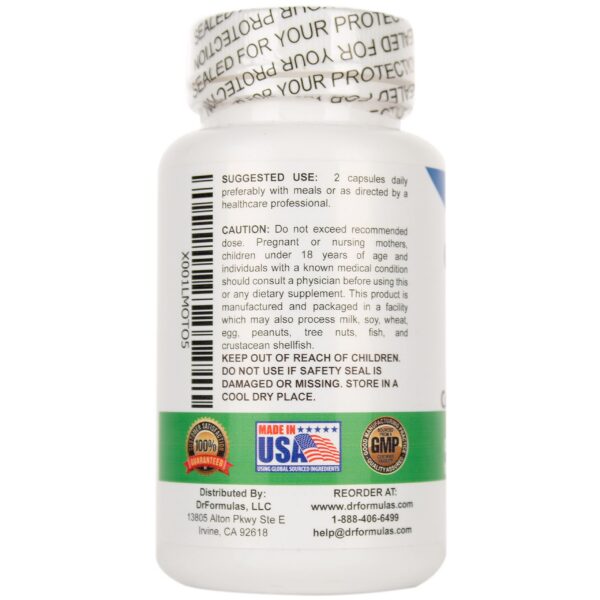 Etiqueta DrFormulas Gut Cleanse suplemento digestivo