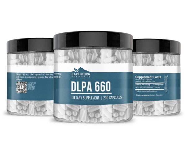 Etiqueta Earthborn Elements DL-Fenilalanina pura