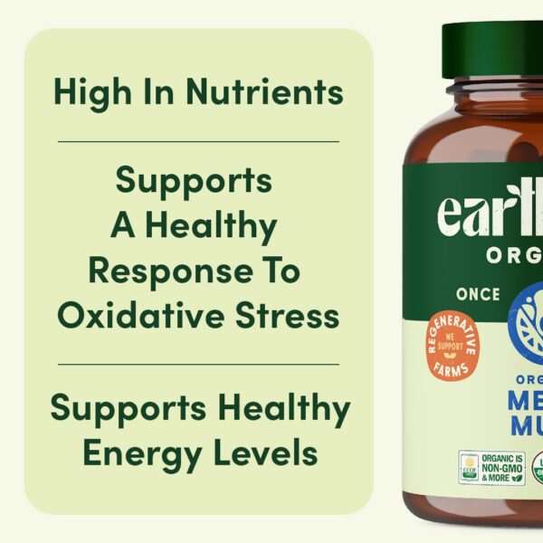 Etiqueta EarthFirst multivitaminico hombres 19 vitaminas
