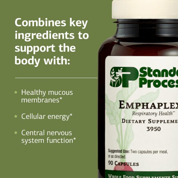 Vista lateral de la etiqueta Emphaplex