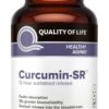 Etiqueta del envase Quality of Life Curcumina SR y Resveratrol