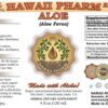 Suplemento natural HawaiiPharm con aloe ferox y polvo de hoja seca
