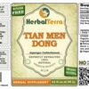 Etiqueta extracto Tian Men Dong Herbal Terra
