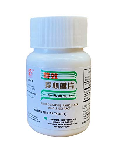 Version 1.0.0 Etiqueta del frasco de Andrographis