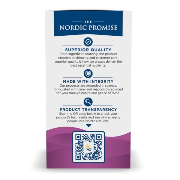 Etiqueta y frasco Nordic Naturals Prenatal DHA