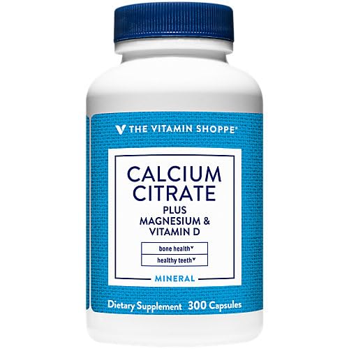 Version 1.0.0 Etiqueta frontal del suplemento Calcium Citrate+Magnesium&Vitamin D