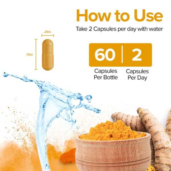 Version 1.0.0 Etiqueta frontal de cápsulas cúrcuma FeelGood Superfoods