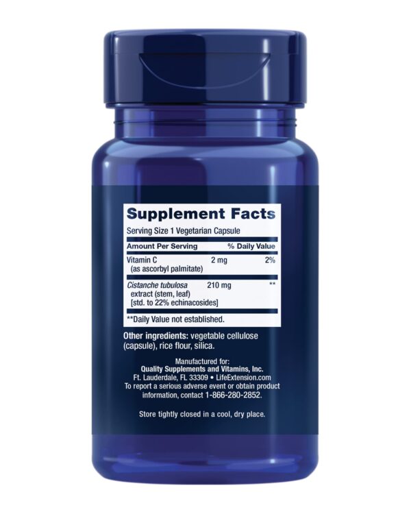 Version 1.0.0 etiqueta frontal cistanche life extension