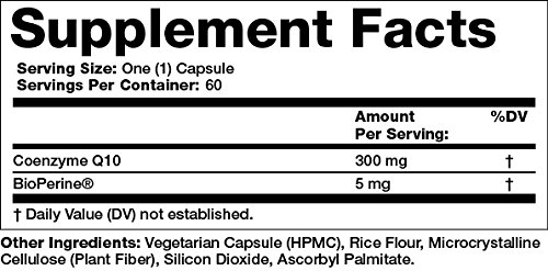 Version 1.0.0 Etiqueta frontal de CoQ10 Olympian Labs