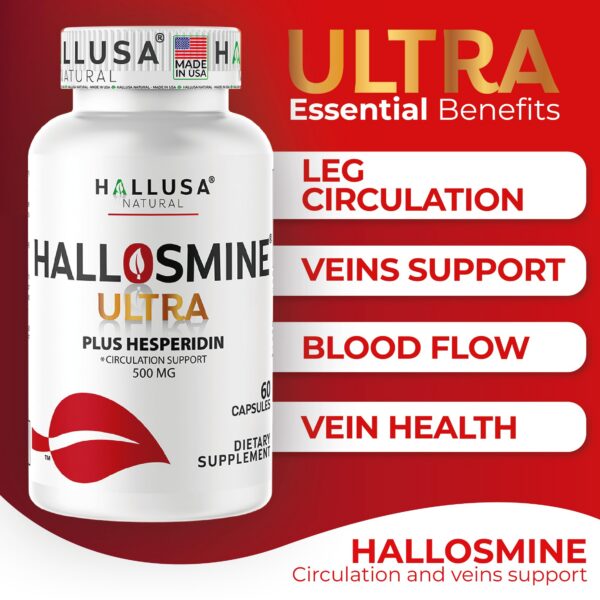 Etiqueta frontal con diosmina y hesperidina