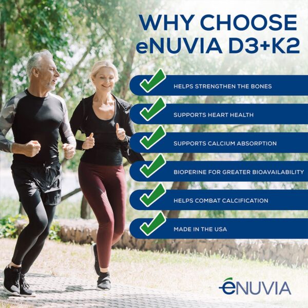 Etiqueta frontal Enuvia D3+K2