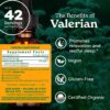 Etiqueta frontal extracto valeriana Herb Pharm