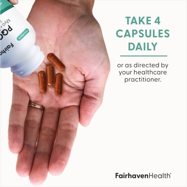 Etiqueta frontal Fairhaven Health PQQ Plus Myo-inositol