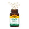 Etiqueta frontal folato 800 mcg Country Life