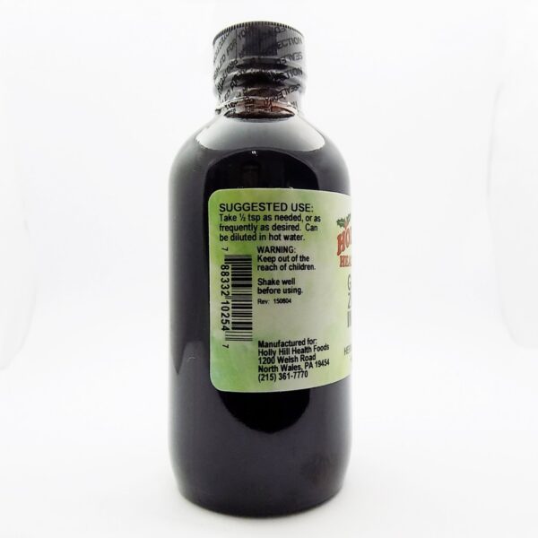 Version 1.0.0 Etiqueta fronal Holly Hill Jengibre Inmunidad sin alcohol