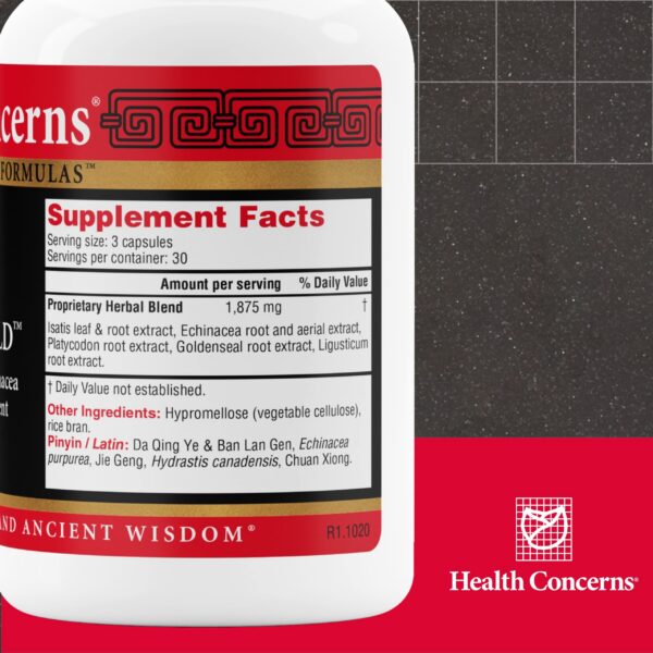 Etiqueta frontal del suplemento Isatis Gold 90 cápsulas