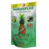 Etiqueta frontal Moringflax bolsa natural semilla de linaza