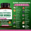 Etiqueta frontal del producto NEW AGE multivitamínico para mujeres
