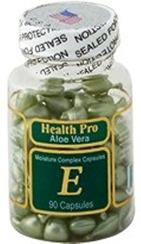 Etiqueta frontal Nu-Health Aloe Vera Vitamina E