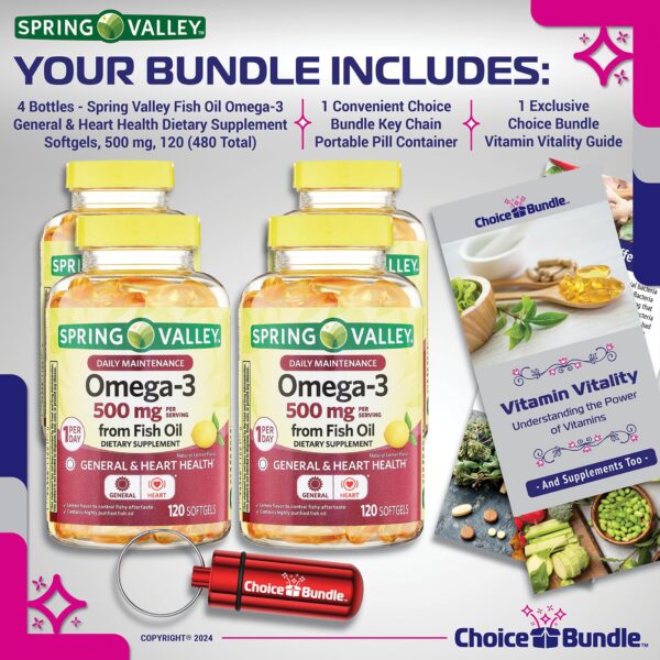 Etiqueta frontal Omega-3 limón