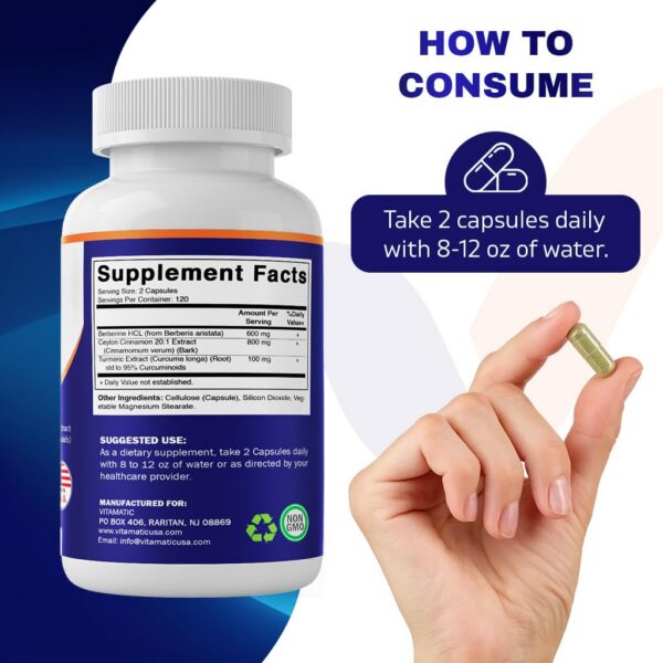 Version 1.0.0 Etiqueta frontal paquete 3 Vitamatic ajo negro fermentado