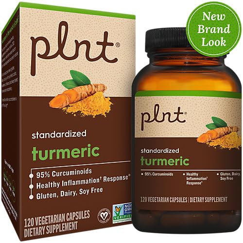 Etiqueta frontal plntA cúrcuma cápsulas vegetales 450 mg