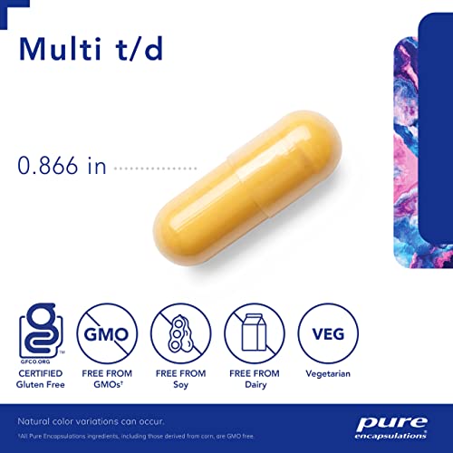 Etiqueta frontal de Pure Encapsulations Multi T/D