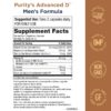 Etiqueta frontal Purity Products fórmula avanzada vitamina d