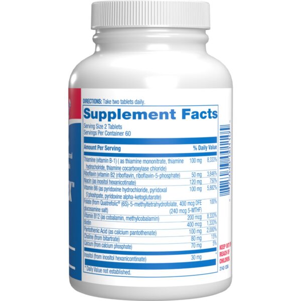 Etiqueta frontal Super B Complex Anabolic Laboratories