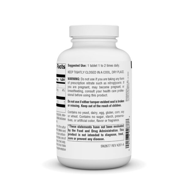 Etiqueta frontal suplemento antioxidante N-Acetil Cisteína 1000mg