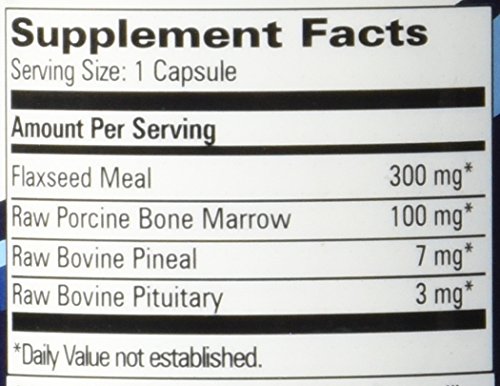 Etiqueta frontal del suplemento Concentrado Pineal 90 cápsulas