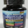 Etiqueta frontal del suplemento Corti-Soothe para el manejo del cortisol