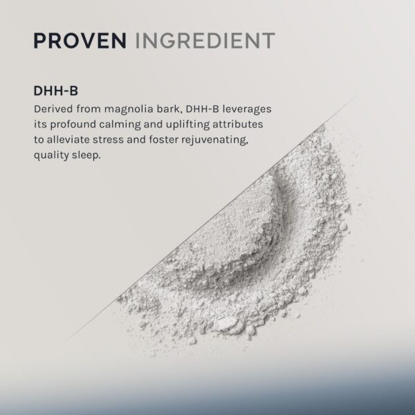 Etiqueta frontal del suplemento DHH-B de InfiniWell