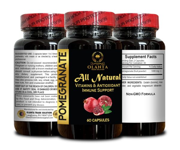 Suplemento granada superalimento para hombres y mujeres