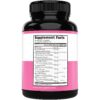Version 1.0.0 Etiqueta frontal del suplemento Myo-Inositol Dorado Nutrition