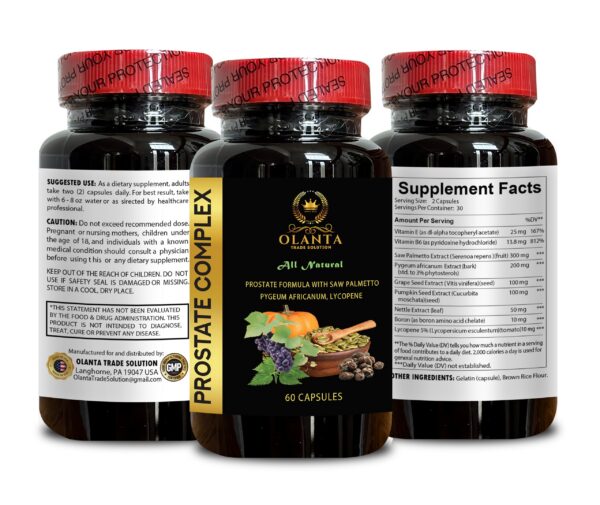 Caja presentación complejo natural genérico próstata