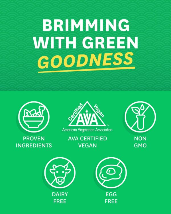 Etiqueta frontal suplemento té verde Zenwise con cafeína natural