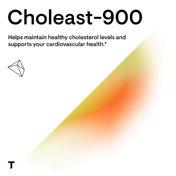 Etiqueta frontal del suplemento THORNE Choleast-900