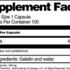 Version 1.0.0 Etiqueta frontal suplemento Triphala 450 mg 100 cápsulas TerraVita