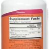 Etiqueta frontal suplemento vitamina K-2 MK-7 Now Foods