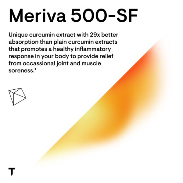 Etiqueta frontal THORNE Curcumina 1000mg Meriva