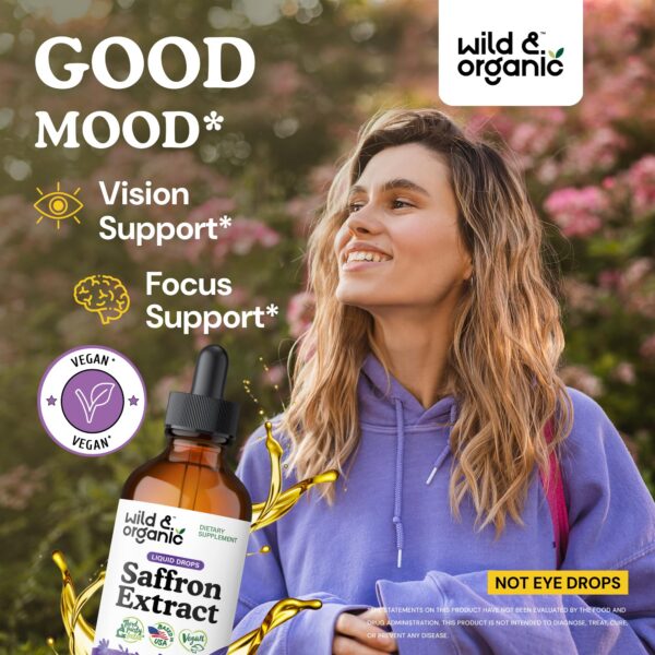 Etiqueta frontal tintura azafrán Crocus Sativus