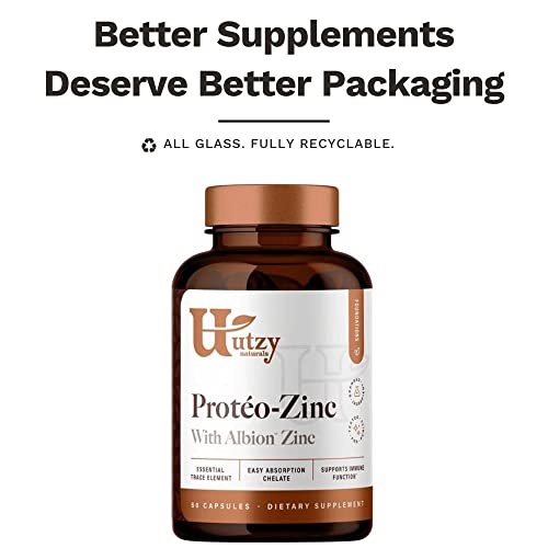 Etiqueta frontal de Protéo-Zinc