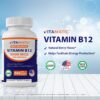Etiqueta frontal Vitamatic Vitamina B12 5000 mcg