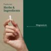 Etiqueta Gaia Herbs PRO Magnesio glicinato