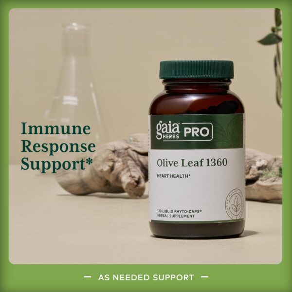 Etiqueta frontal Gaia PRO Hoja de Olivo 1360 antioxidante