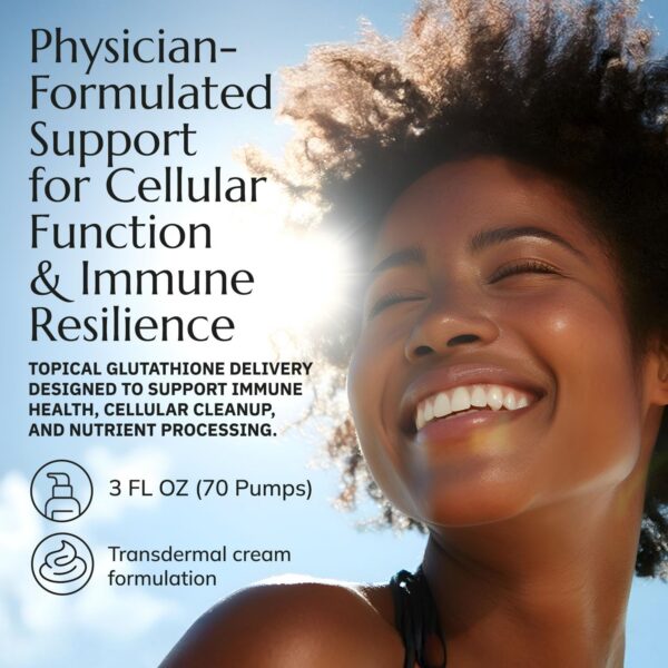 Etiqueta del producto glutación