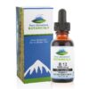 Etiqueta gotas vitamina b12 pure mountain botanicals 5000 mcg kosher