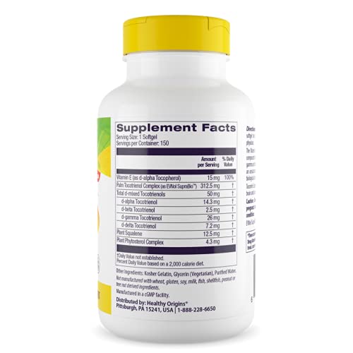 Etiqueta de producto Tocomin SupraBio